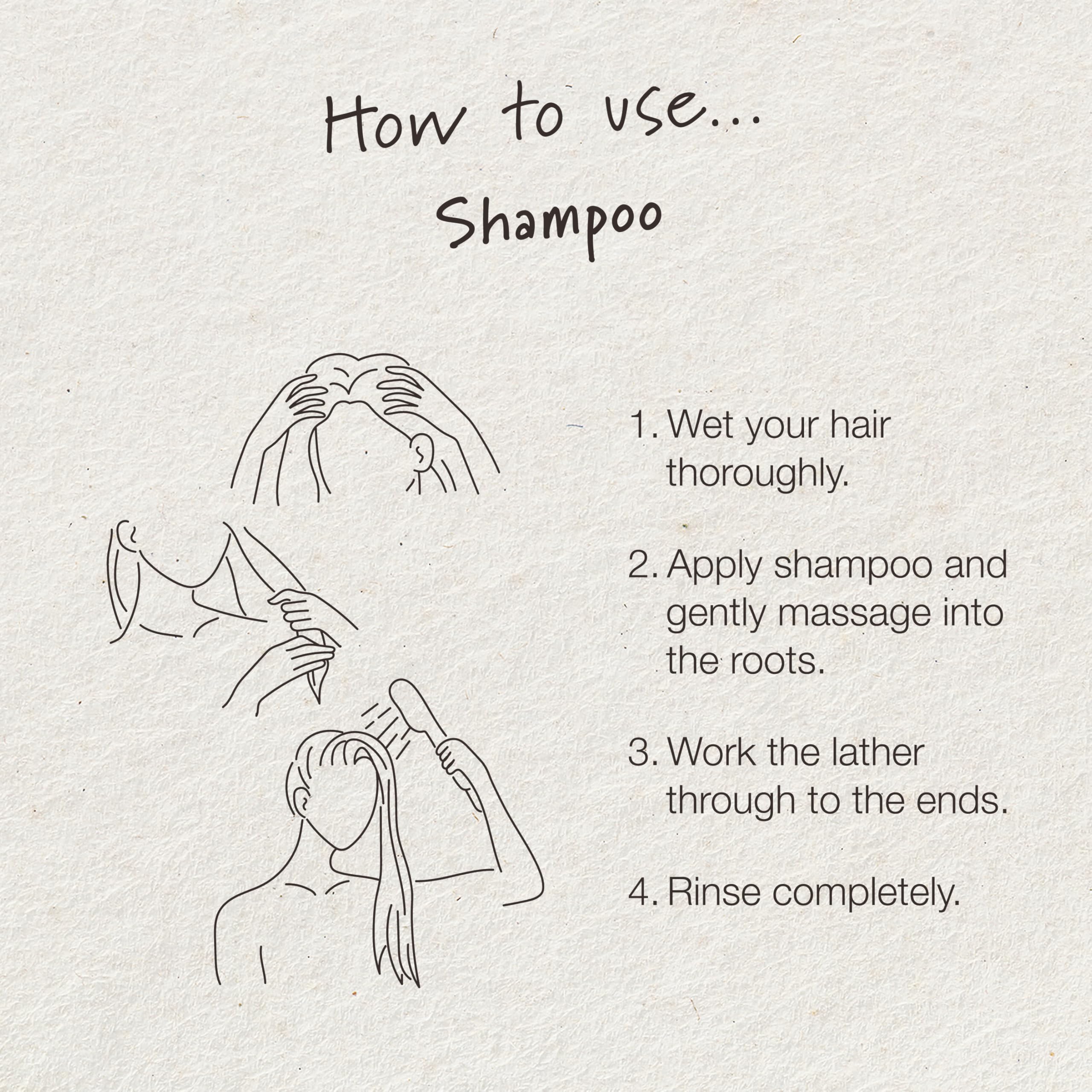 Tweak’d Rise and Shine conditioner application on hair for smooth detangling