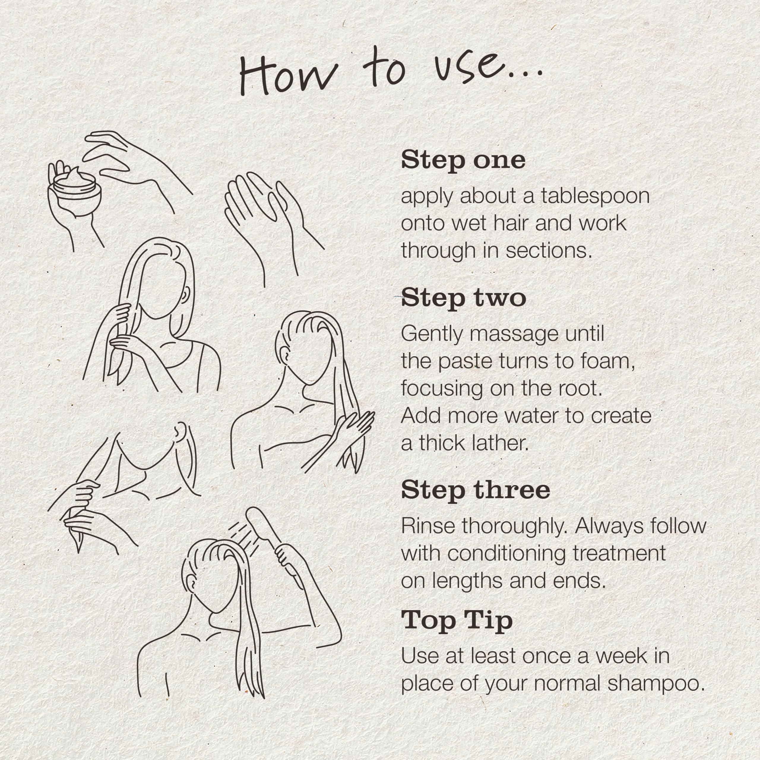 Tweak'd Rise & Shine mint infusion to refresh scalp.
