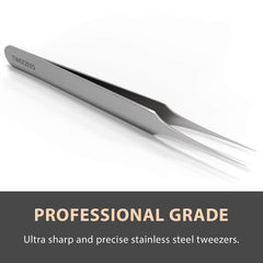 Tweezees hand-sharpened pointed-tip tweezers for accurate gripping small hairs