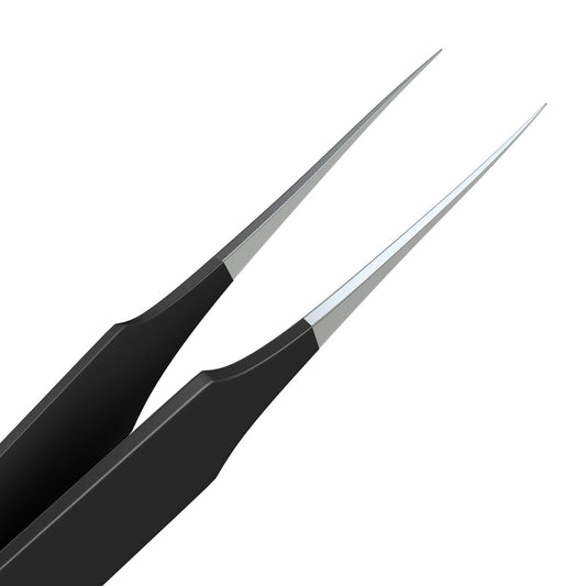 Tweezees professional-grade tweezers for accurate grooming in a surgical-steel design