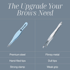 Tweezer Guru compact travel kit shown with sleek packaging.