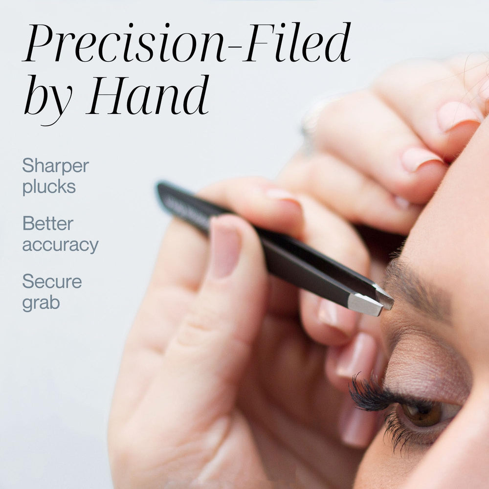 TWEEZER GURU travel sleeve tweezers ideal for on-the-go grooming
