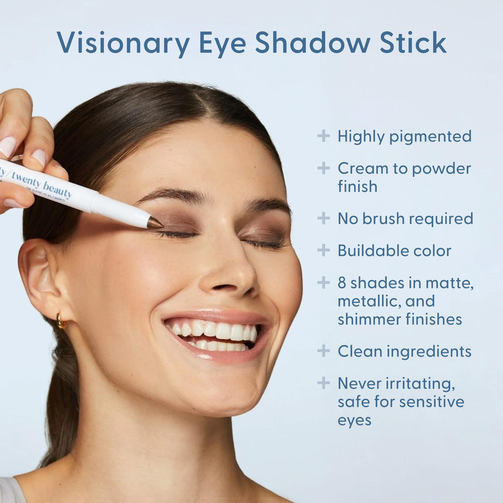 Twenty/Twenty Visionary Eye Shadow Stick safe for sensitive eyes and contact lenses