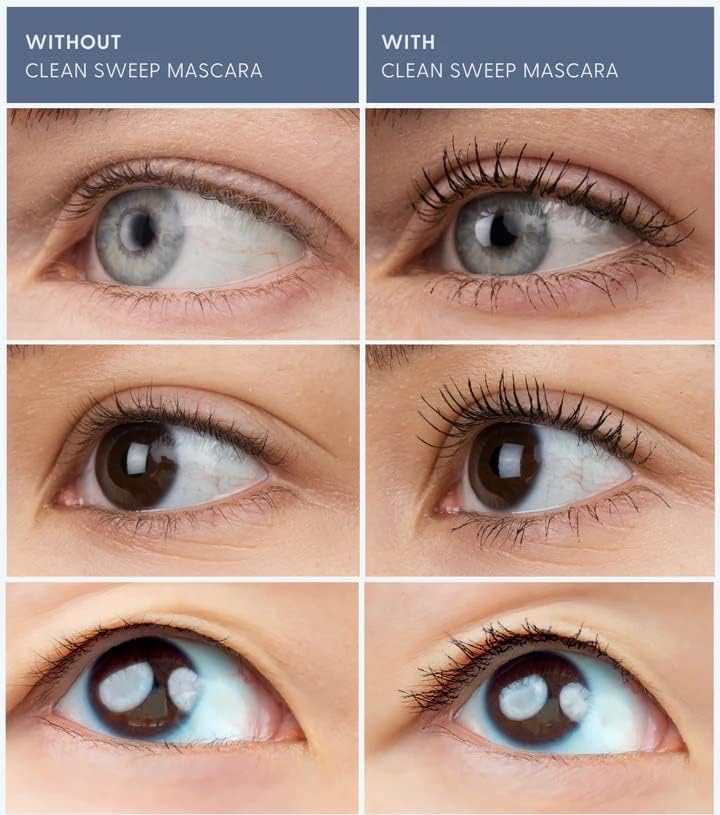 Vegan and cruelty-free badge for Twenty Twenty Clean Sweep Mascara.