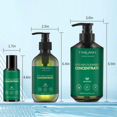 TWILASH BY DLY daily use on sensitive eyes with gentle foam.
