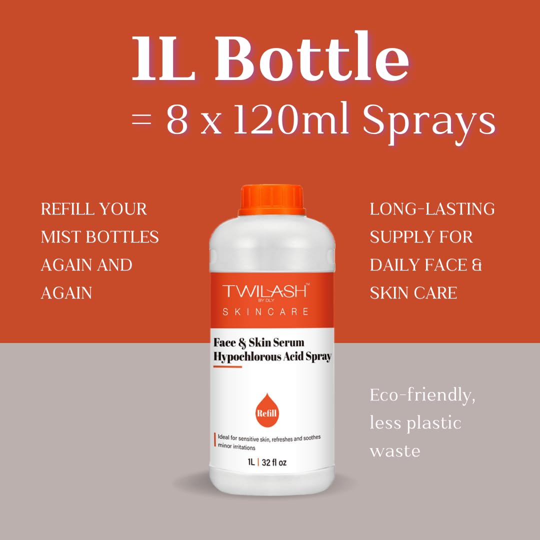 TWILASH BY DLY HOCl tattoo aftercare keeps healing clean.