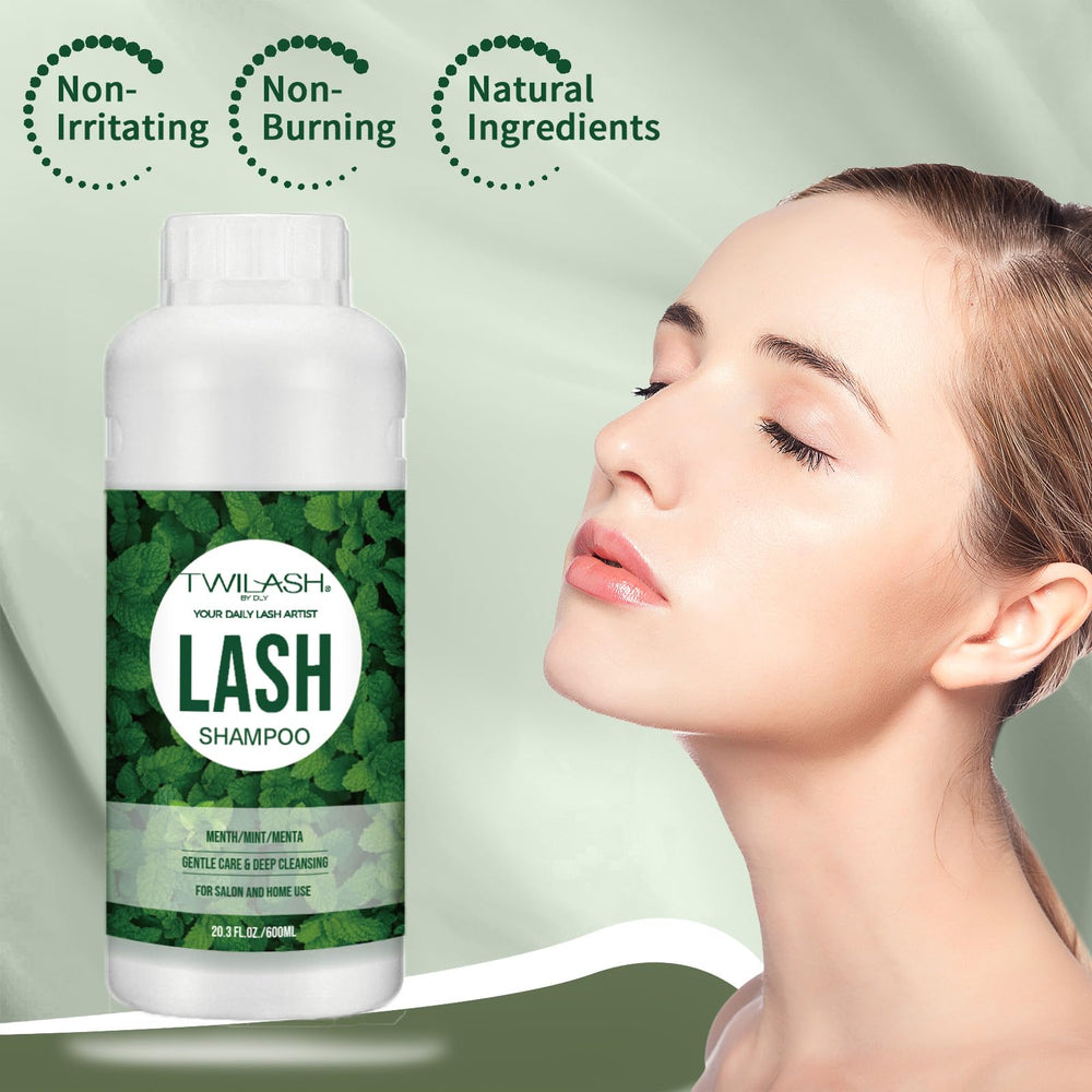 TWILASH BY DLY lash shampoo eye-friendly foam for comfortable application