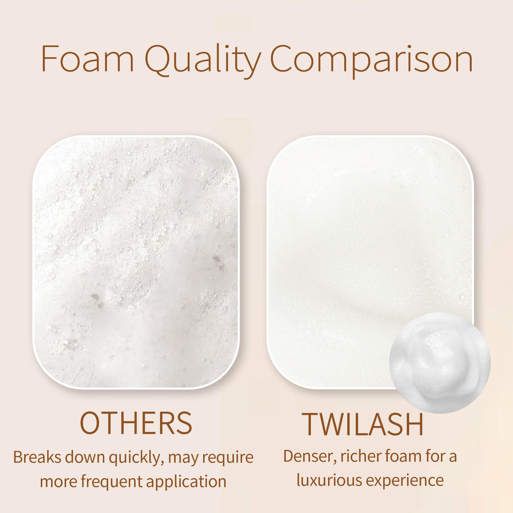Twilash By DLY visual emphasizes collagen for lash elasticity and vitality.