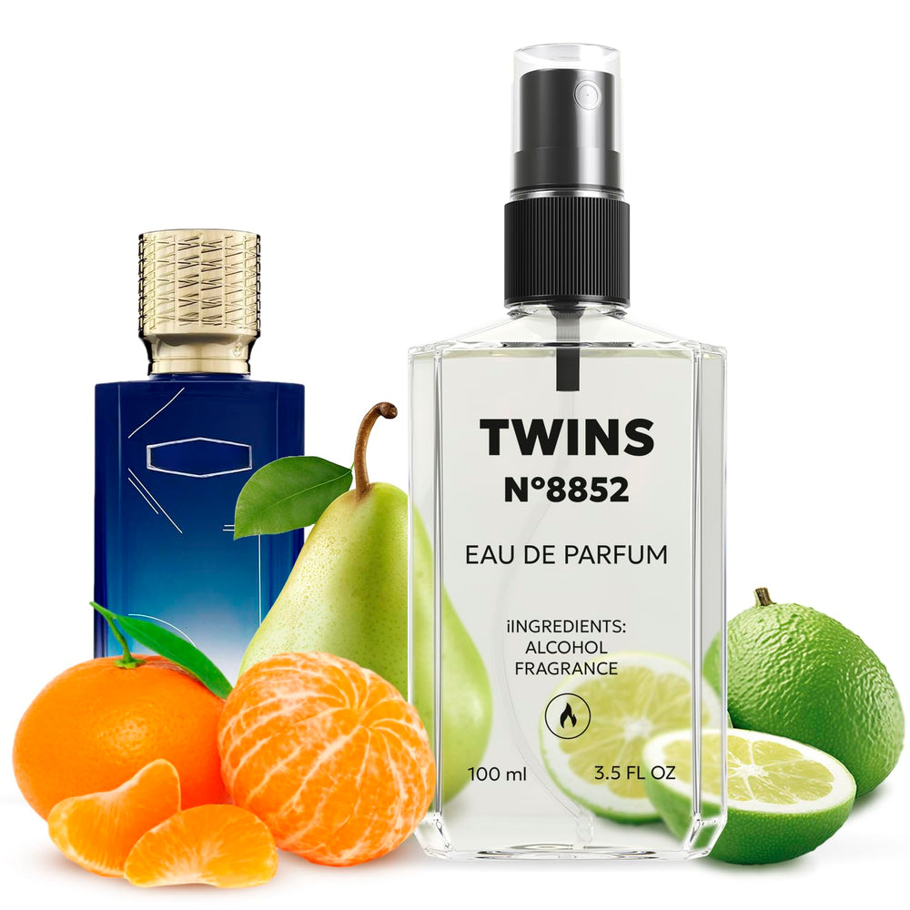 TWINS Impression of Blue Talisman bottle front for everyday wear.