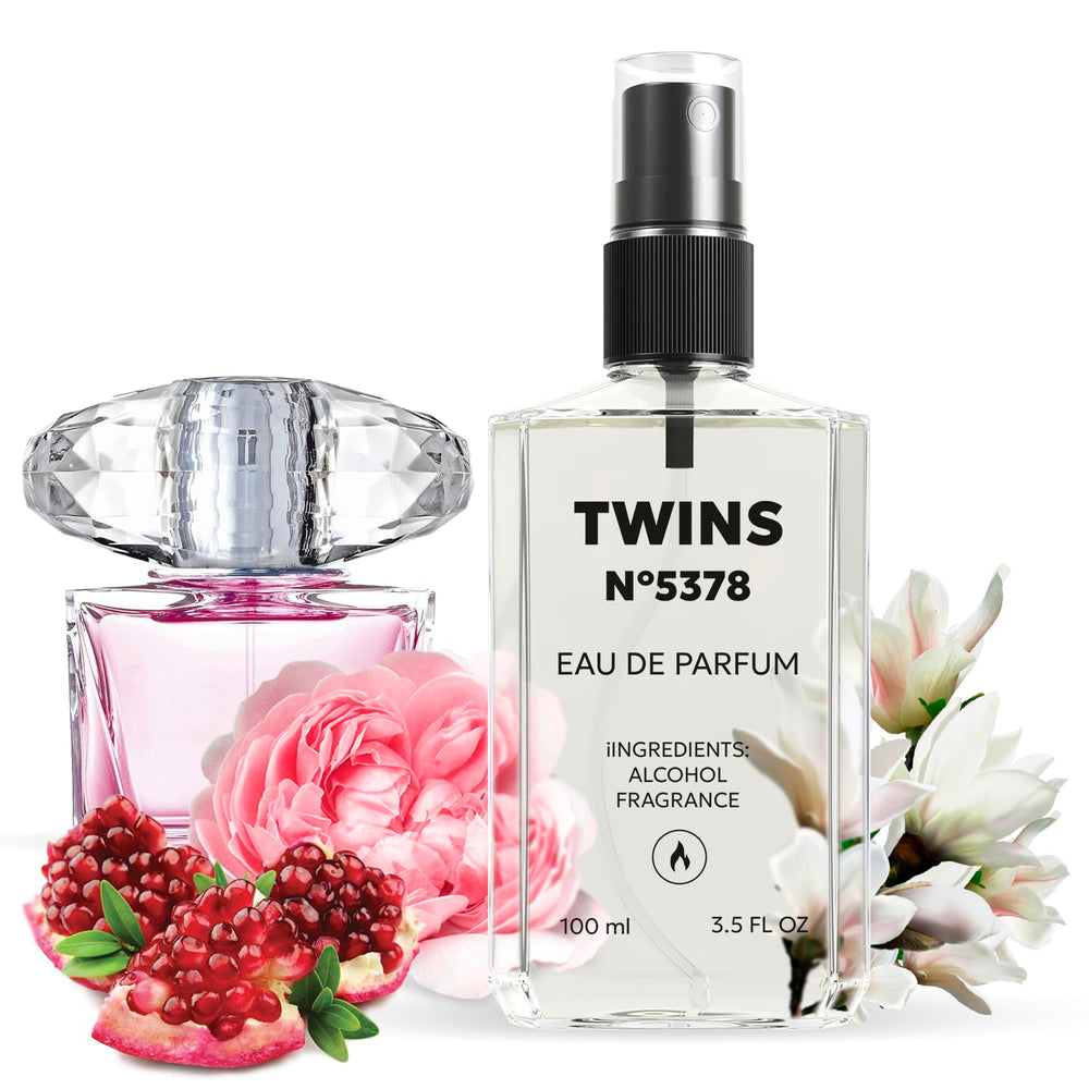 TWINS PARFUM Bright Crystal bottle front view for everyday wear.