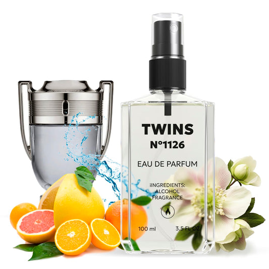TWINS Impression of Inv bottle front with a long-lasting woody fragrance for daily wear.