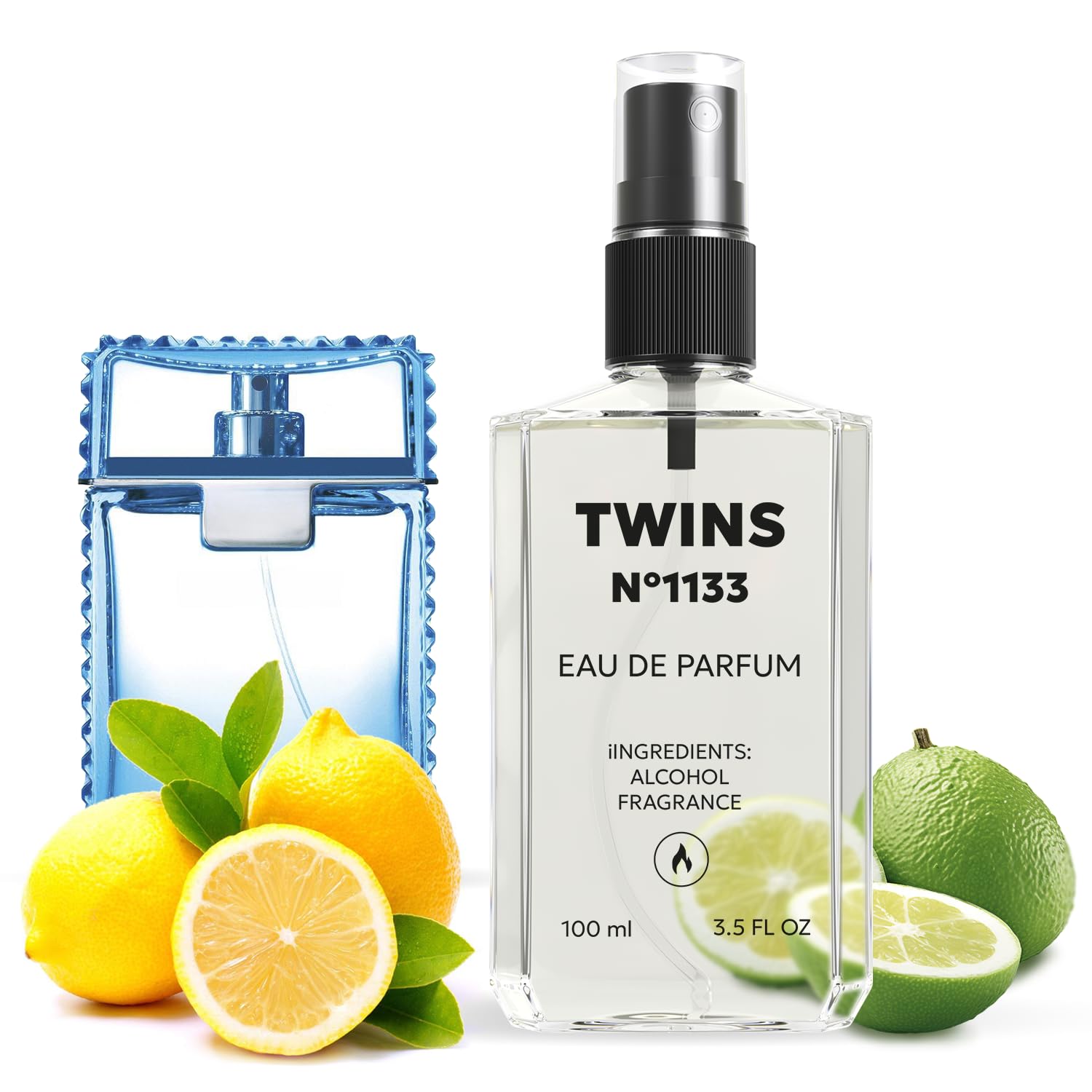 TWINS Impression of Man bottle front for daily wear and confident presence.
