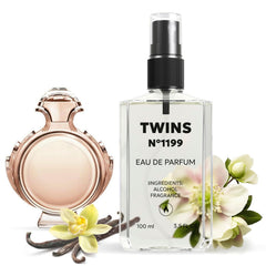 TWINS Impression of Olympe bottle pour shows a long-lasting fragrance for daily wear.