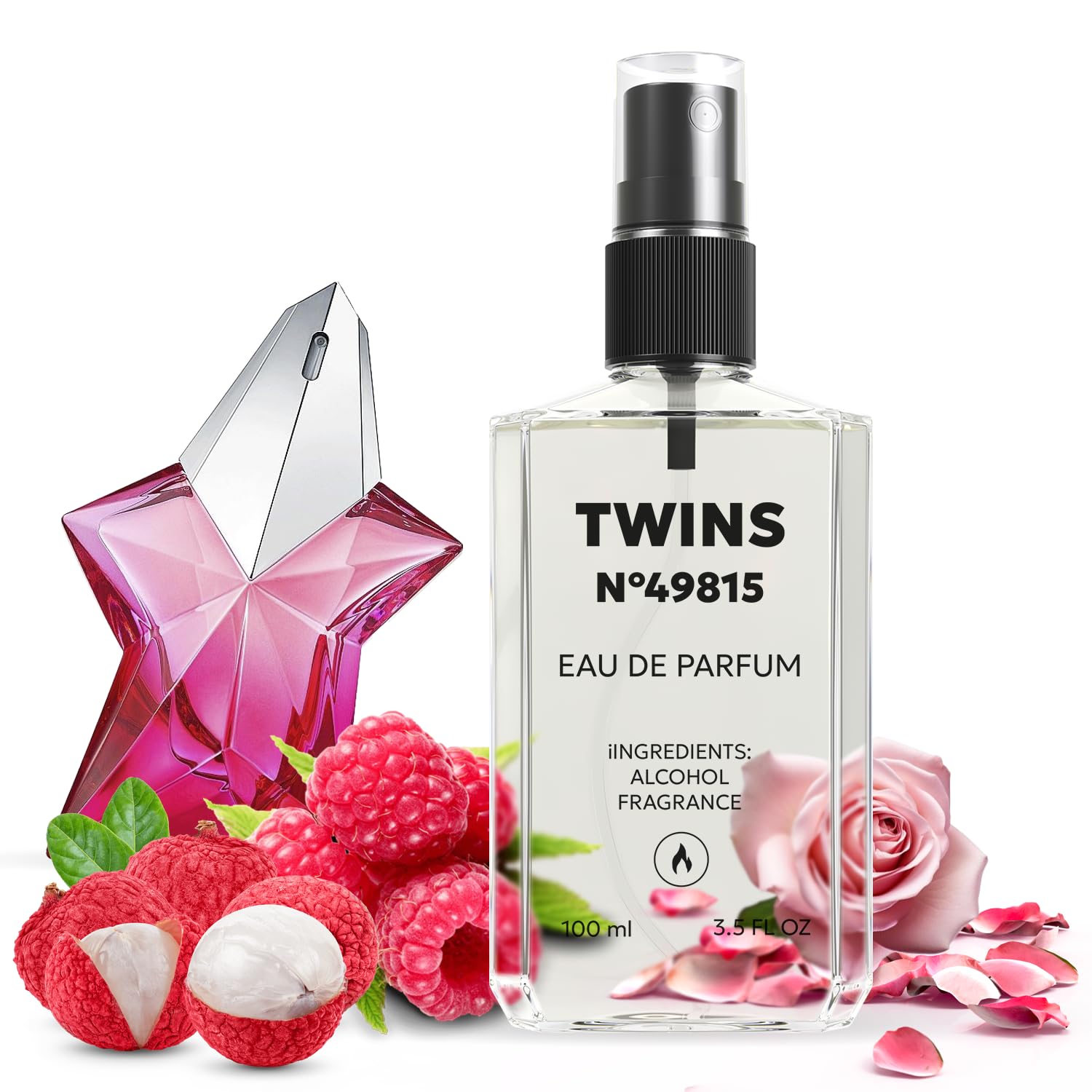 TWINS PARFUM Impression of Angel Nova bottle closeup for premium daily wear.