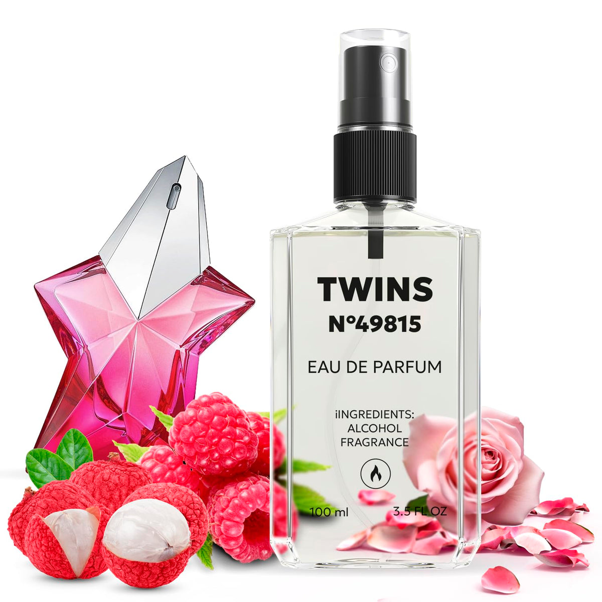 TWINS PARFUM Impression of Angel Nova bottle closeup for premium daily wear.