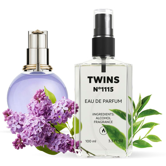 TWINS Impression of Eclat bottle shown for daily scent ritual and ease of use.