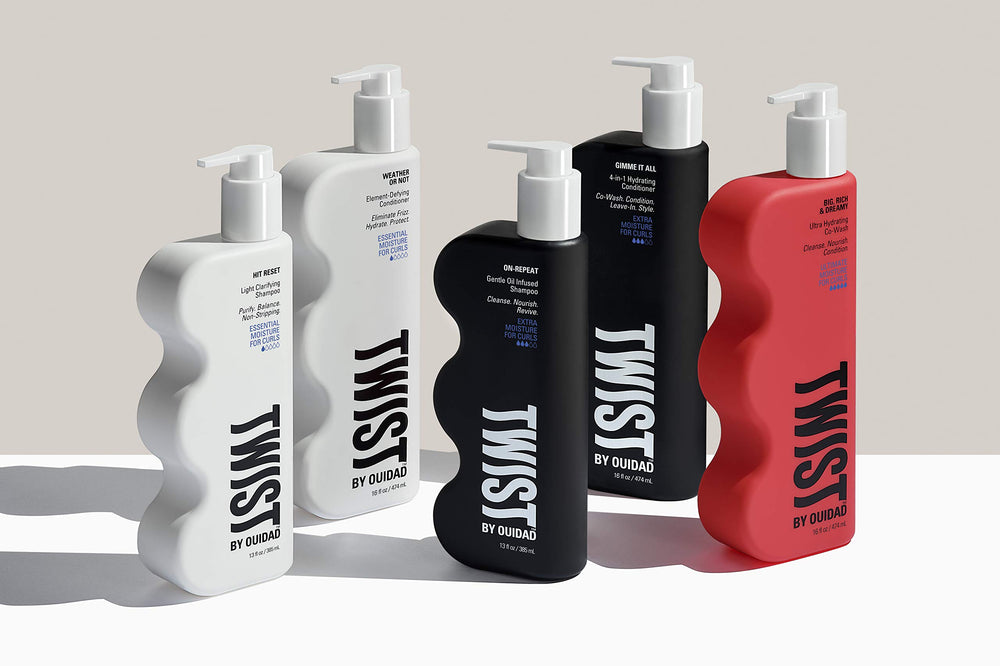 TWIST On-repeat after-wash curls drying with soft definition