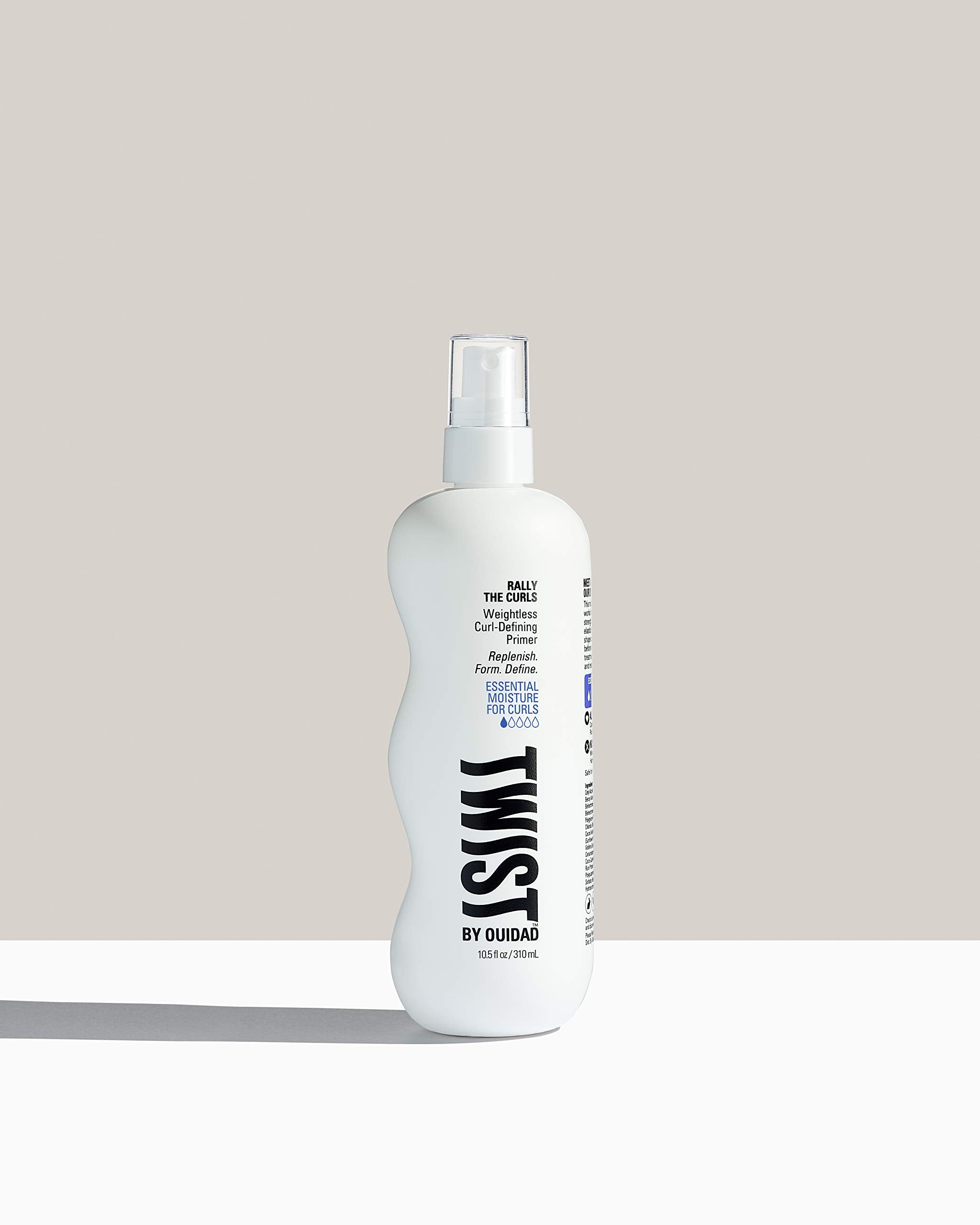 TWIST Rally The Curls moisture base supports styling product performance