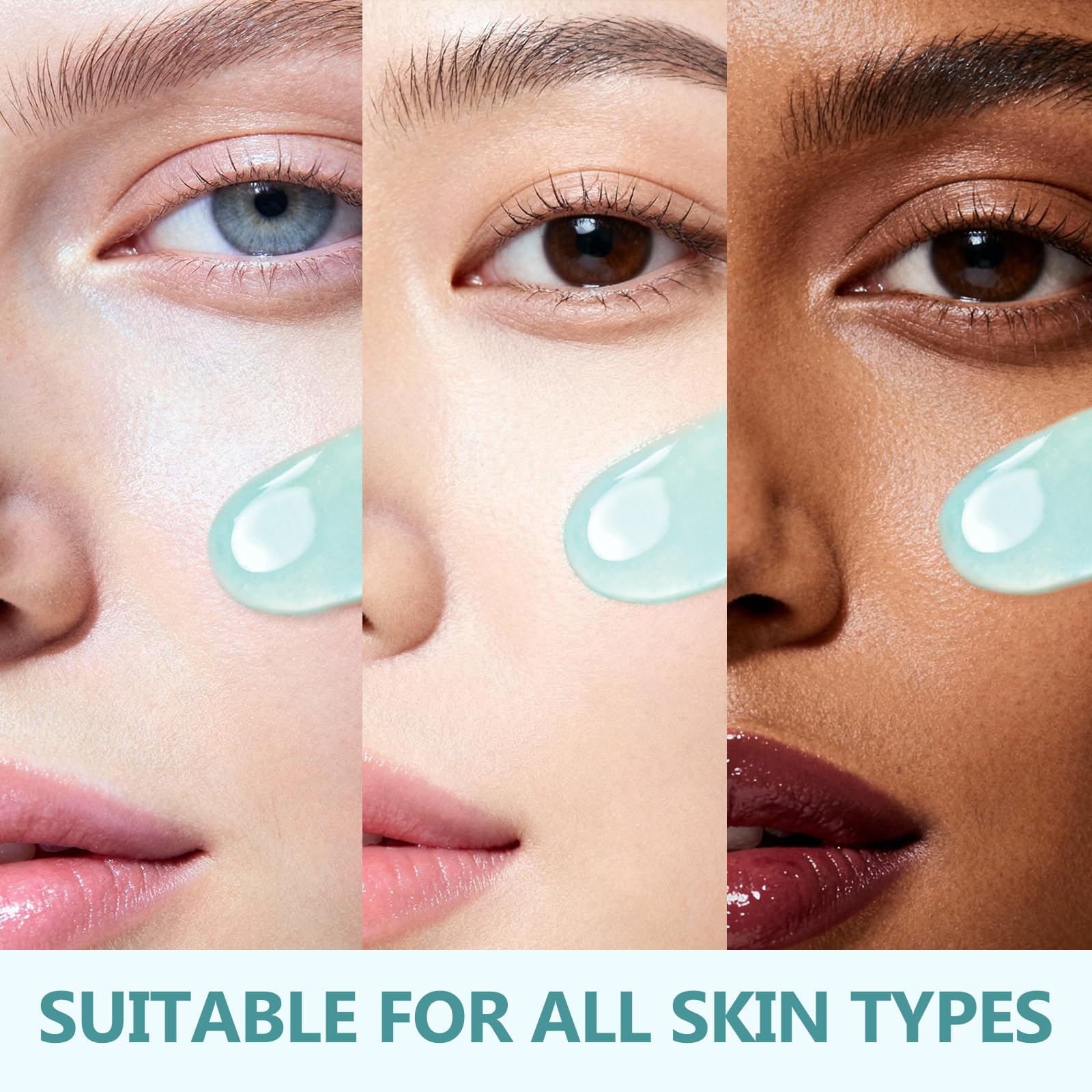 TWMKLP serum application on face showing easy glide