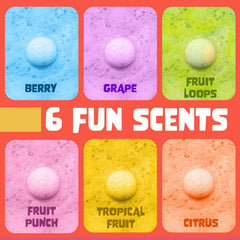 Two Sisters fruity scents of fruit punch and citrus appeal to kids.