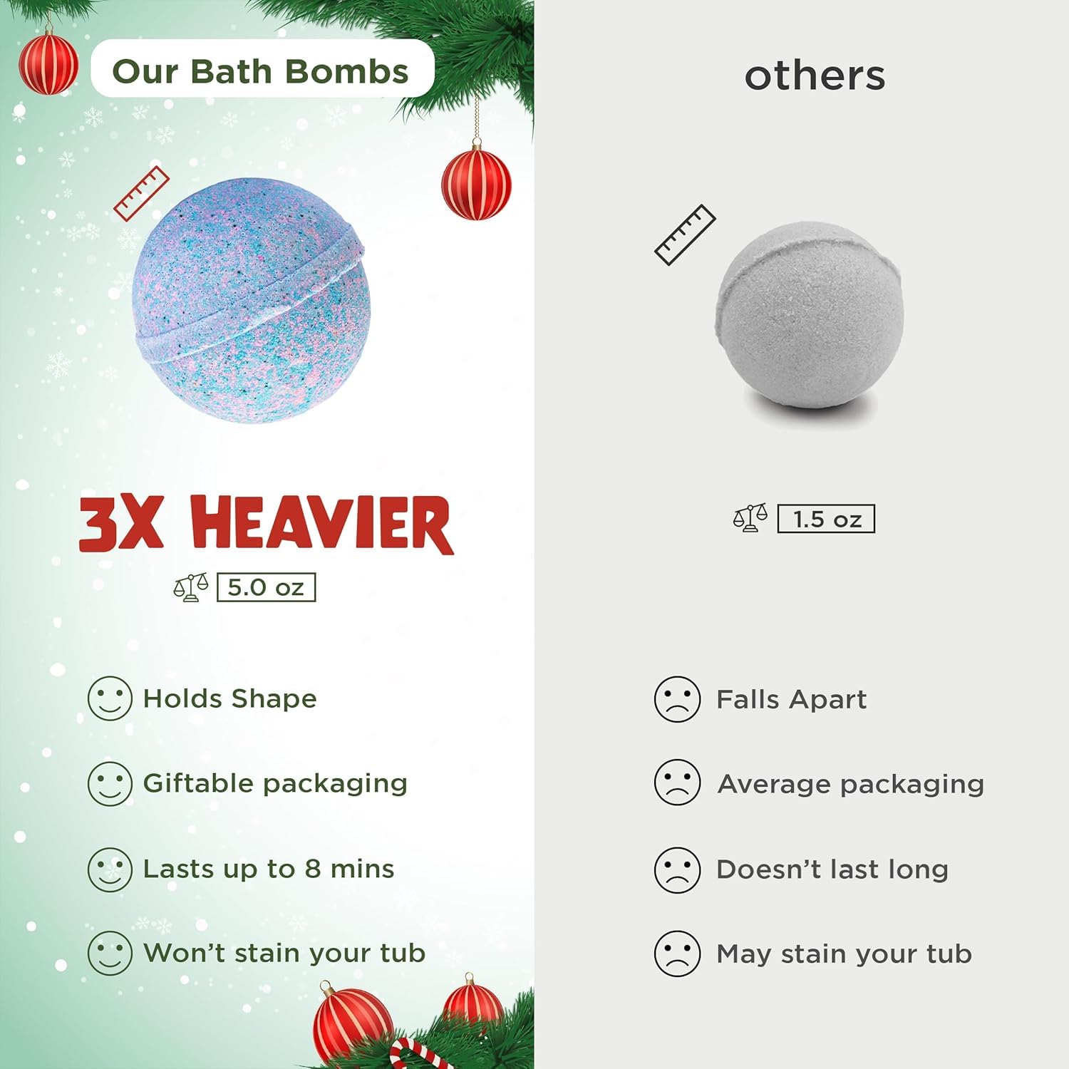 Two Sisters Mystical fruity scent bath bomb fills tub with fruit-inspired aromas