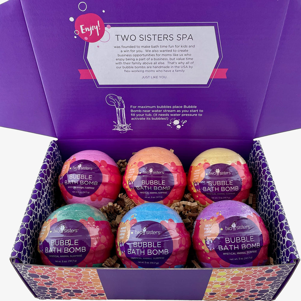 Two Sisters Mystical gift-pack bath bombs make a thoughtful holiday present