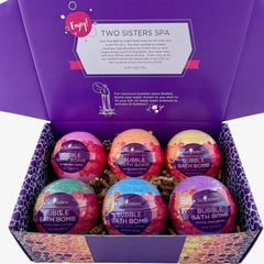 Two Sisters Mystical gift-pack bath bombs make a thoughtful holiday present
