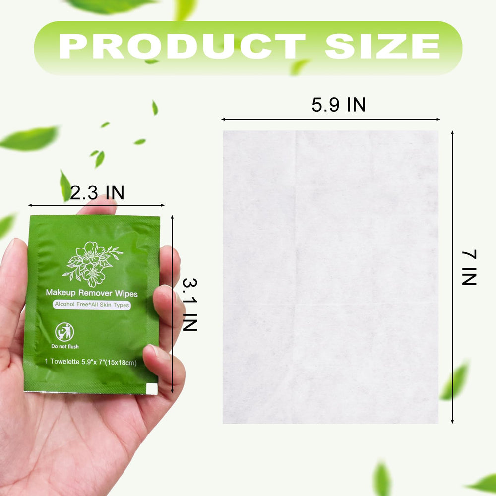 twoworld Gentle Cleansing Wipes individually wrapped for hygienic, on-the-go use.
