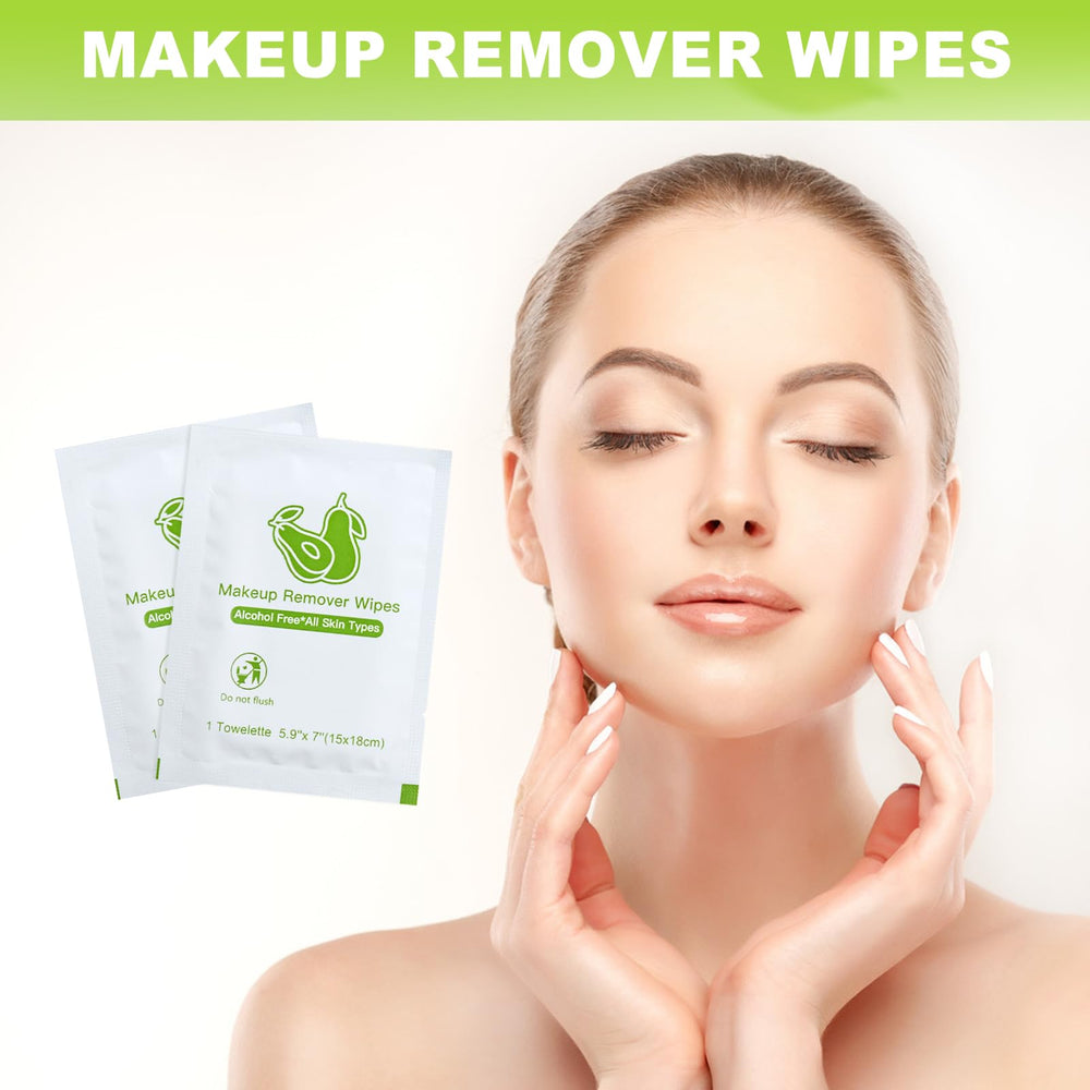 Twoworld gentle non-woven cotton wipes suitable for sensitive skin.