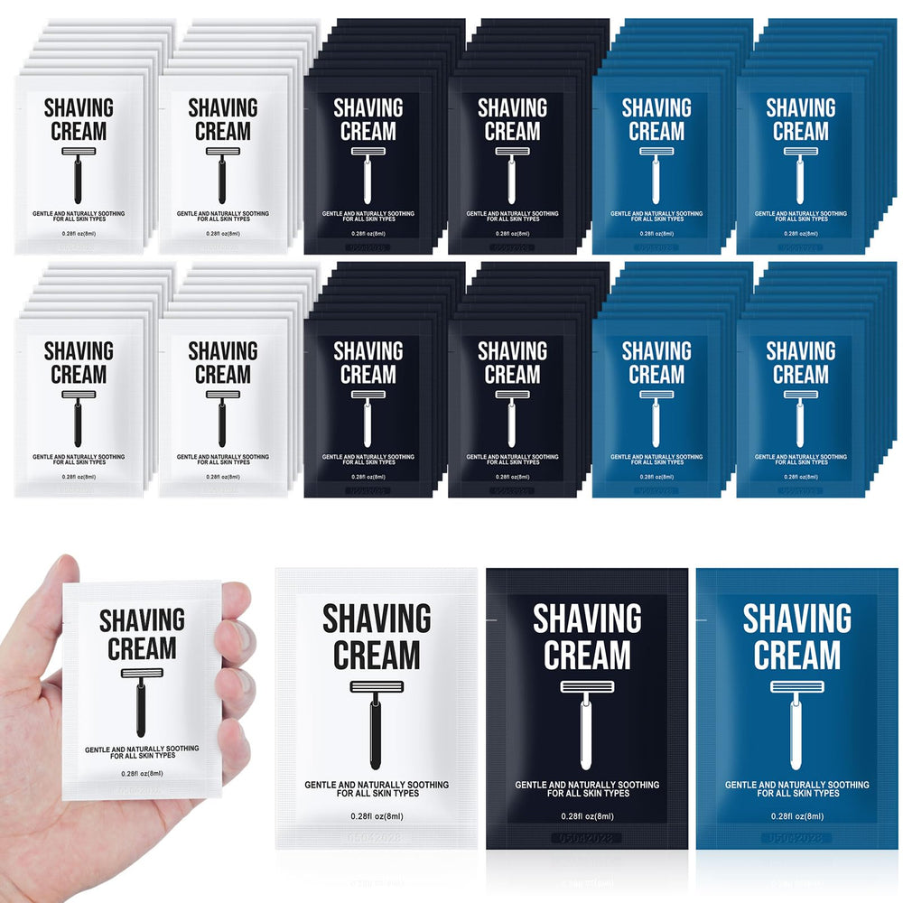 Twoworld jasmine shaving cream 8ml bulk for travel, smooth shaves on the go