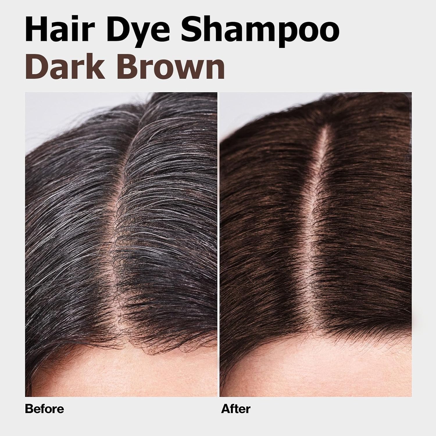 TYAYW hair dye shampoo lather showing easy-to-apply texture for even color