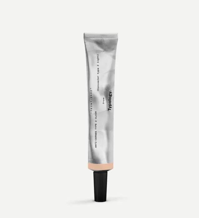Typology Concealer Type 2 Light bottle delivering medium-high coverage for under-eye brightening.