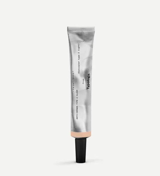 Typology Concealer Type 2 Light bottle delivering medium-high coverage for under-eye brightening.