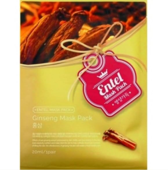Typology ENTEL Ginseng Sheet Masque gift image offers nourishing care for dull skin.