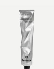 Typology L42 Nourishing Moisturizer bottle with 1% hyaluronic acid hydrates and smooths skin.