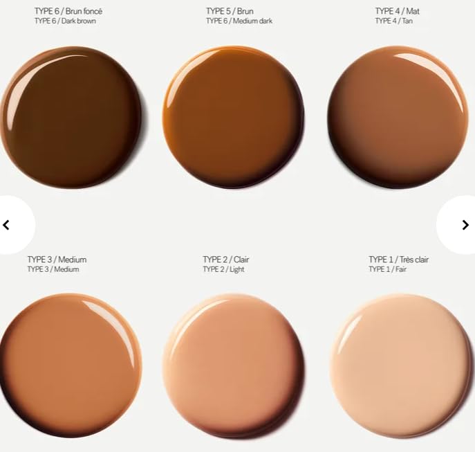 Typology tinted serum application with brush yields even, natural finish.