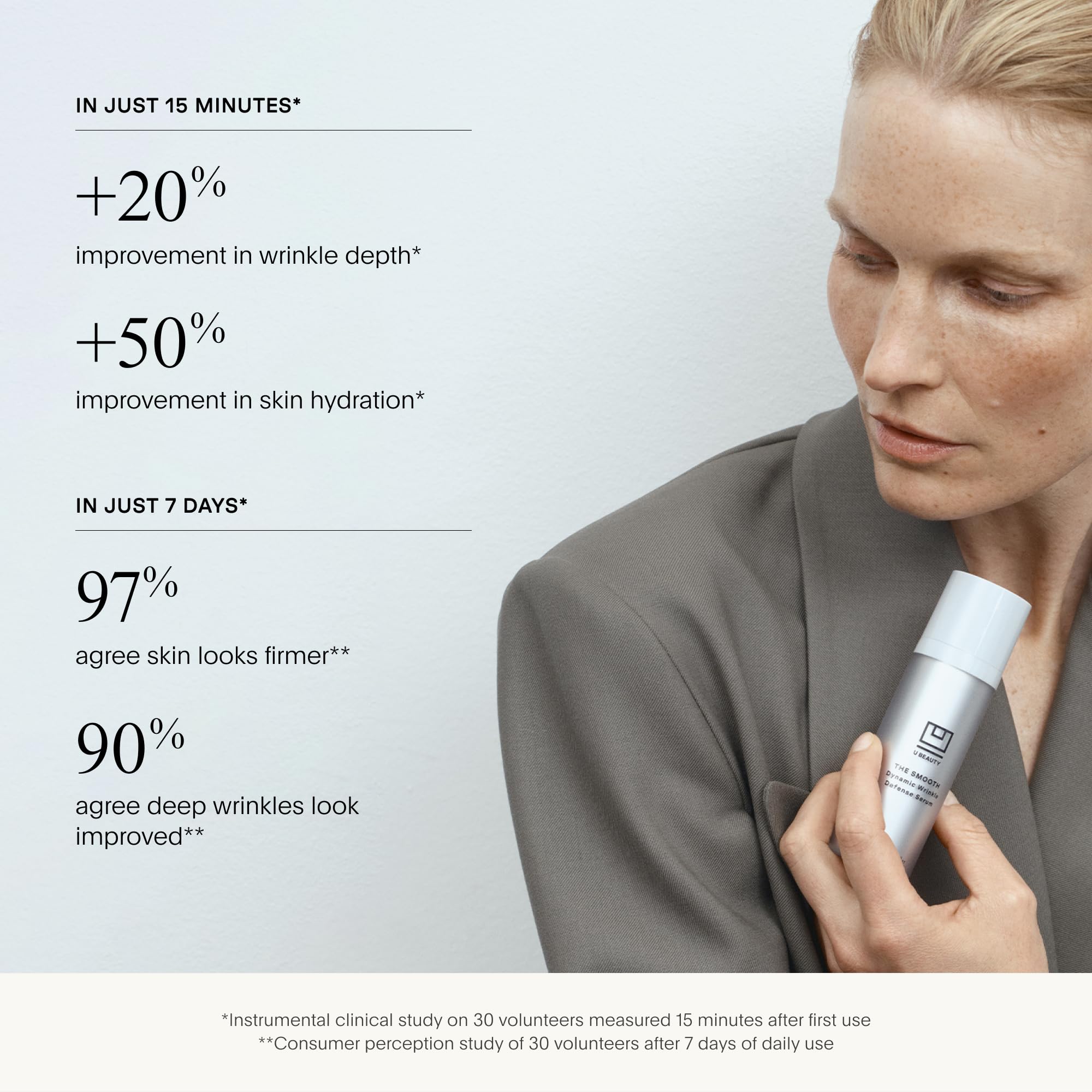 U Beauty The SMOOTH centella exosomes hydrate and improve skin texture