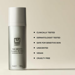 U Beauty The SMOOTH serum fits morning routines for daily anti-aging support