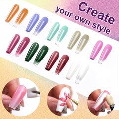 U-Shinein 22 tweezers kit enhances detailing and cleanup for clean designs.