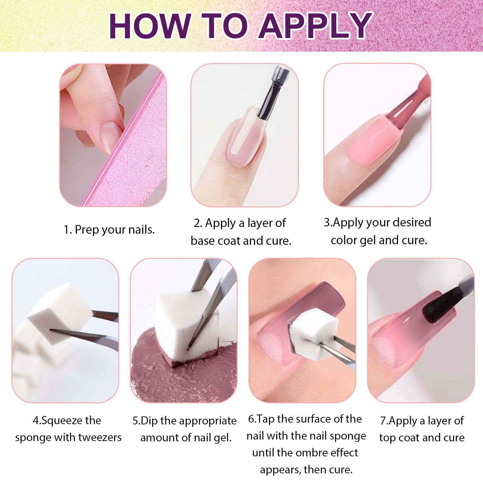 U-Shinein long-lasting glossy finish keeps nails polished longer.