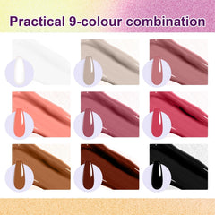 U-Shinein nude pink tones ideal for soft nude nails