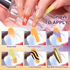 Premium nail sponge blocks for smooth gradient application