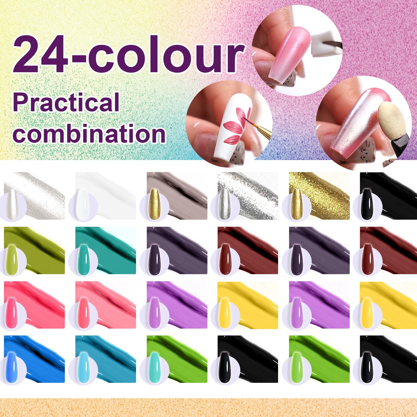 U-Shinein soft, silky texture helps effortless application and flawless gradient creation.