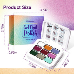 U-Shinein sealed gel case preserves freshness during use.