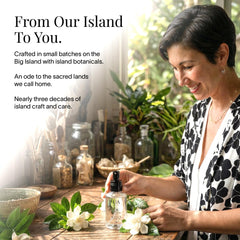 Ua Body Kiele Gardenia desk or bag mist for quick refresh anywhere.