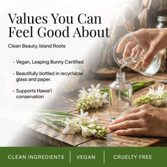 Ua Body Kupaloke Tuberose Mist island fragrance vibe for everyday mood.