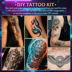 UAKERLED 15x15cm aftercare wrap for easy post-tattoo care