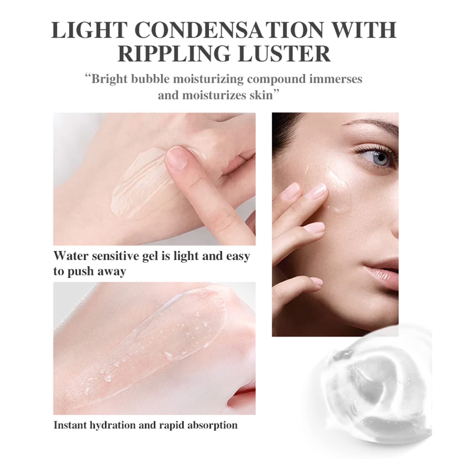 UCANBE hydrating gel primer smooths skin and blurs fine lines.