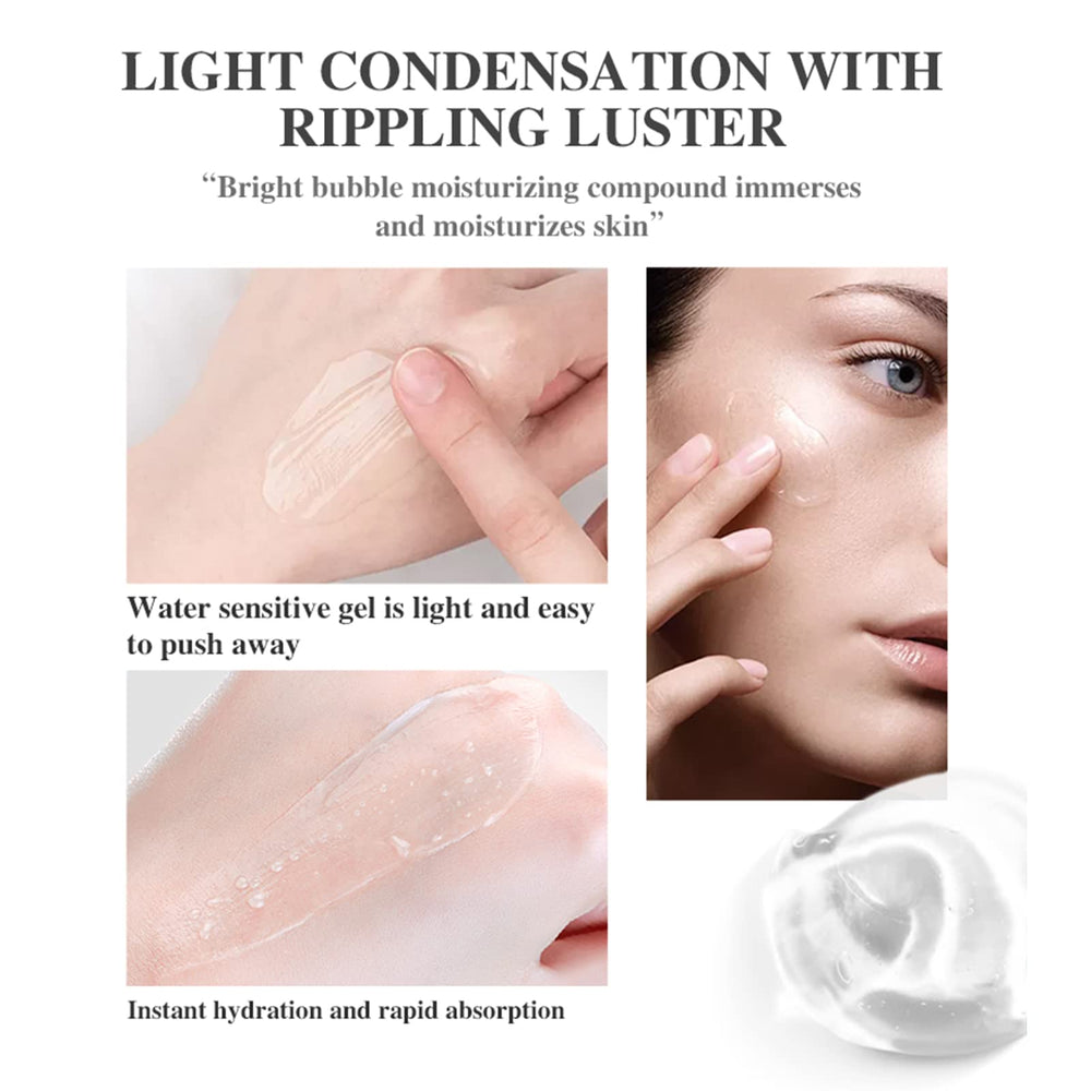 UCANBE hydrating gel primer smooths skin and blurs fine lines.