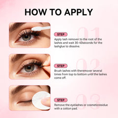 UCOOLME 5ml bottle of lash glue remover for quick daily use